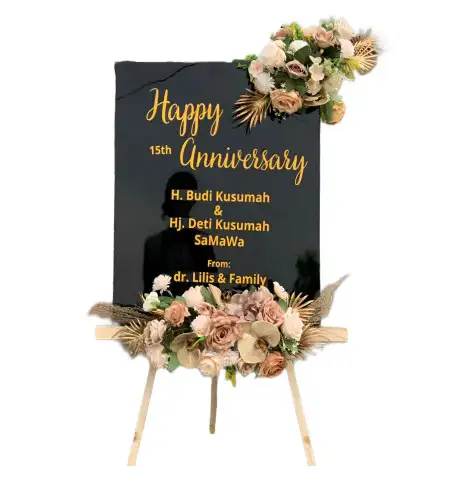 Papan Bunga Akrilik Faudu